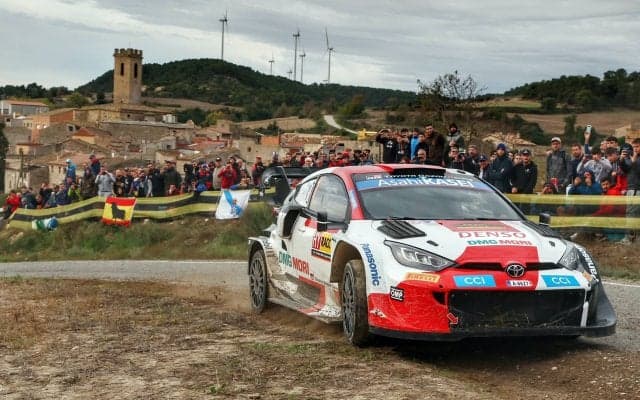 WRCスペイン：競技2日目を終え、オジエが2番手以下を引き離し首位をキープ。勝田は8番手に