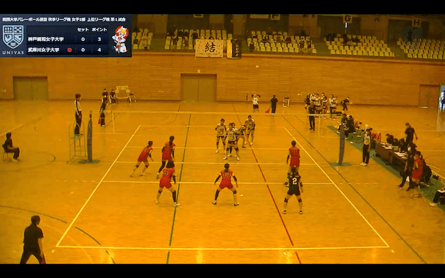 関西大学バレーボール連盟 女子1部秋季リーグ戦 上位リーグ【見逃し配信】