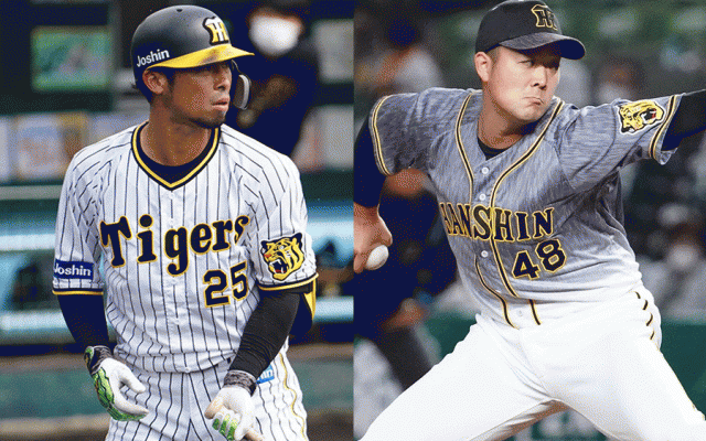 阪神からハムへ移籍…江越大賀は背番号「37」、齋藤友貴哉は「48」　NPBが公示