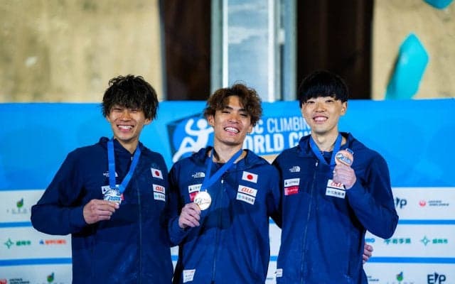 盛岡の地でクライミングW杯が開催！パリ五輪のフォーマットで日本勢・男女で優勝。