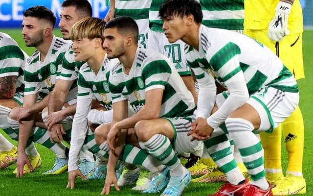 CL最下位決定のセルティック…決定機逸の古橋亨梧は最低タイの評価、旗手怜央も厳しめに