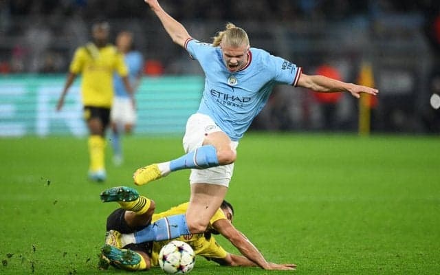 選手交代にペップが言及、前半のみ出場のハーランドは「風邪と打撲」、カンセロは「熱があった」