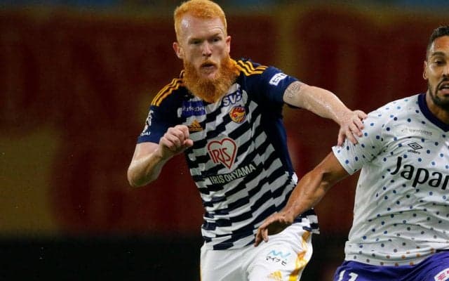 仙台の中盤を支えるMFフォギーニョが契約更新「一生懸命プレーすることをお約束いたします」