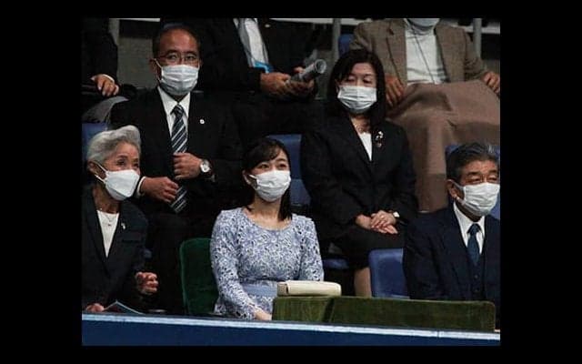  佳子さま 全日本テニスを観戦 