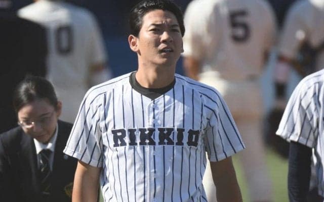 【大学野球】上位候補も指名漏れ…立大・山田健太「これが現実」　社会人野球で再起期す