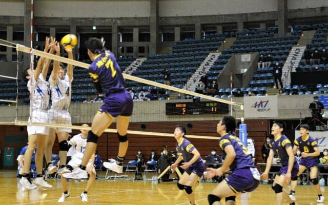 春高バレー秋田県代表は男子が雄物川、女子は秋田令和