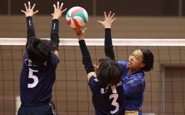 大阪女子は金蘭会と城南学園、金蘭会のエース・上村杏菜「ここで終わりじゃない」／春高バレー
