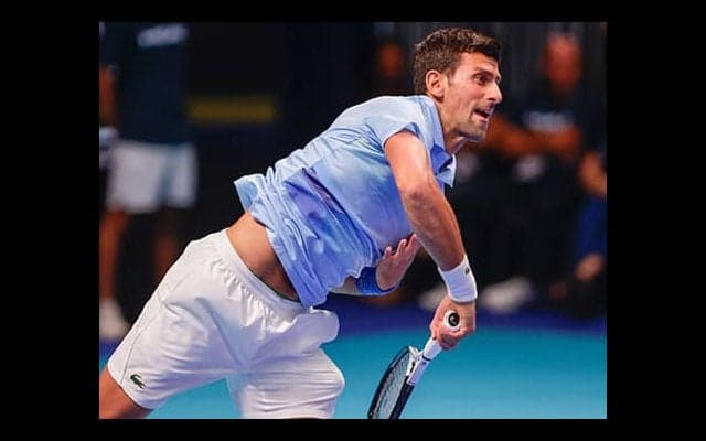  ジョコビッチ パリで練習公開 