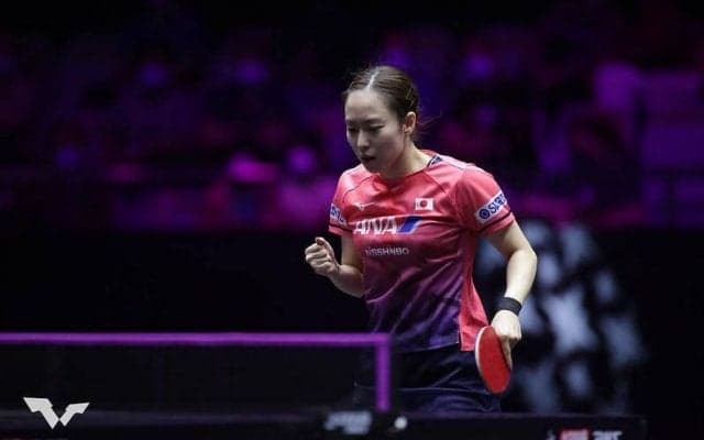 石川佳純が18歳木原美悠に貫禄勝ち！日本勢8強一番乗り【卓球 WTTカップファイナルズ】