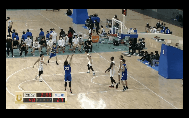 関東大学バスケットボール連盟 男子1部リーグ戦 武蔵野の森b会場【見逃し配信】