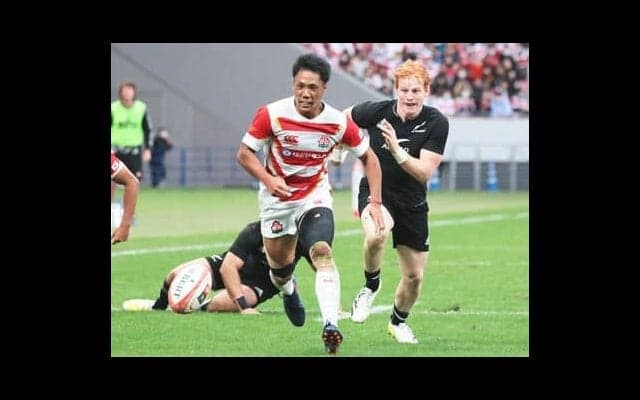 オールブラックス戦でチーム最多の12得点。早熟と言われたSO山沢拓也の才能がついに開き始めた