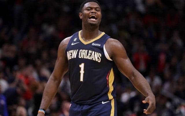 3試合ぶりに出場したザイオン「まだ少し痛みがある。でもプレーするのは大丈夫だった」