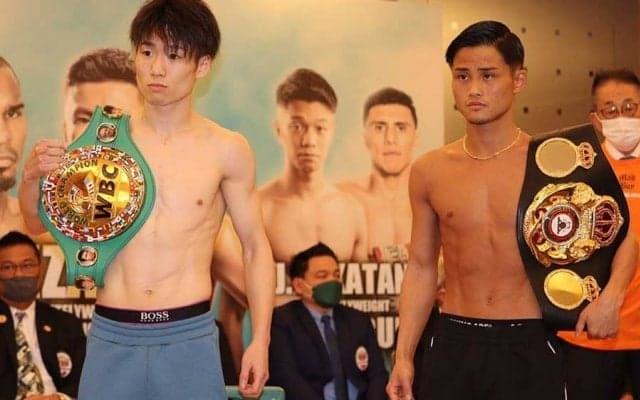 寺地拳四朗VS京口紘人、両者計量パス！　10年ぶり日本人同士の王座統一戦が無事成立