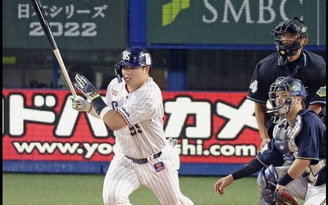 “熱戦”日本シリーズが決着！新設の『SMBC みんなの声援賞』は村上宗隆が受賞！