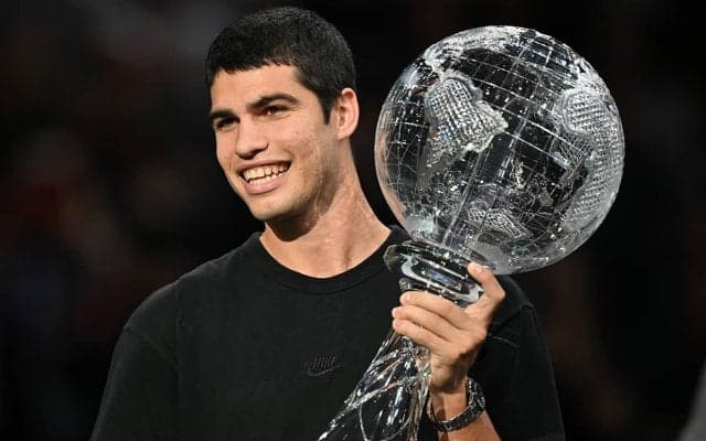 アルカラス、年間1位でシーズン終了が目標「ベストを尽くす」[ロレックス・パリ・マスターズ]