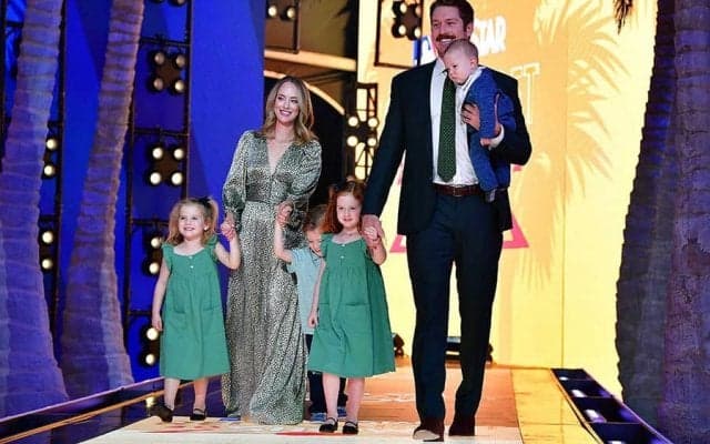 【MLB】美人妻ローレンさん、元Gマイコラスは「夢のような人」　結婚8周年でアツアツぶり健在