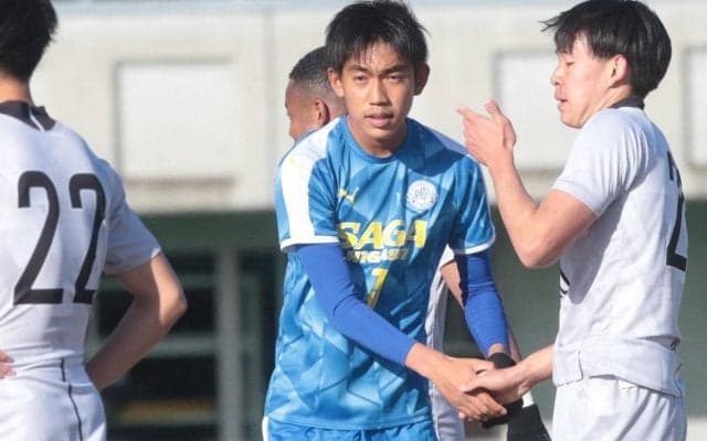 福島が佐賀東高校DF宝納拓斗の来季加入内定を発表「1日でも早くチームの力になれるように」