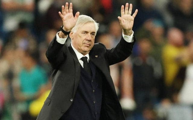 セルティックに大勝のレアル、アンチェロッティ監督が歴代最多のCL103勝を記録…クラブも祝福