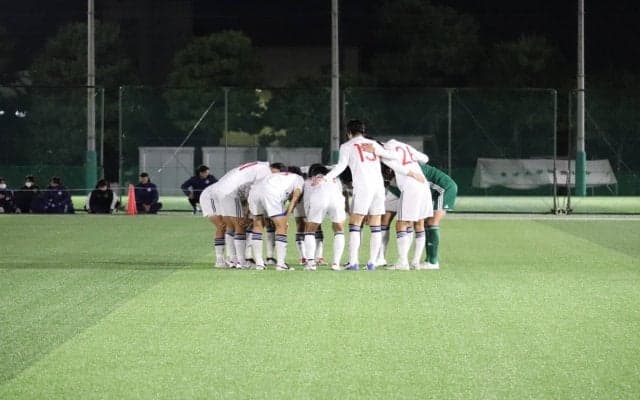 [男子サッカー] 粘って守るも最後に失点し痛恨の連敗