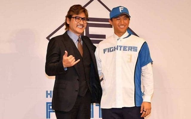 ハム“逆輸入”ドラ3加藤豪将が入団会見「夢のよう」　新庄監督も驚き「素直にデカい」