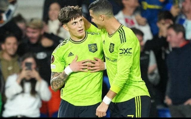 C・ロナウドに強く憧れるユナイテッド18歳がゴールパフォーマンスも“完コピ” 本人に許可も取っていた