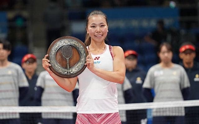 【全日本テニス選手権】女子シングルス優勝は21歳の坂詰姫野が自信をもって戦いきれた理由