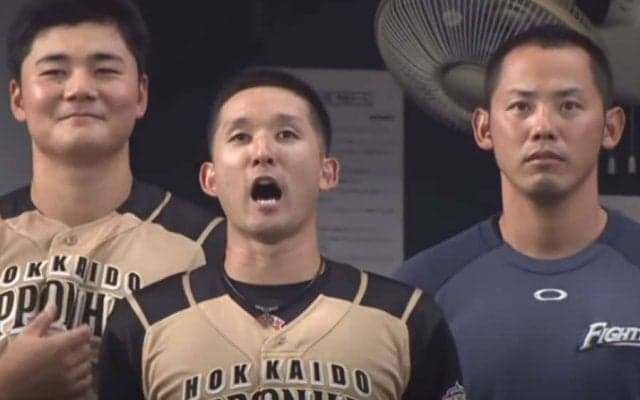 笑うと不謹慎「清宮が堪えてる」　唯一無二の国歌“熱唱”…引退する杉谷の爪痕