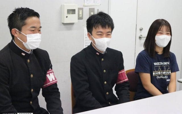 【連載】六大学野球秋季リーグ戦応援対談【第二回】学生誘導対策補佐編　小野泰助×高梨泰成×武田彩加