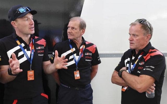 WRCジャパン：トヨタ、岡崎SSでGRヤリス・ラリー2のコンセプトカーを披露、ユハ・カンクネンとトミ・マキネンがデモ走行