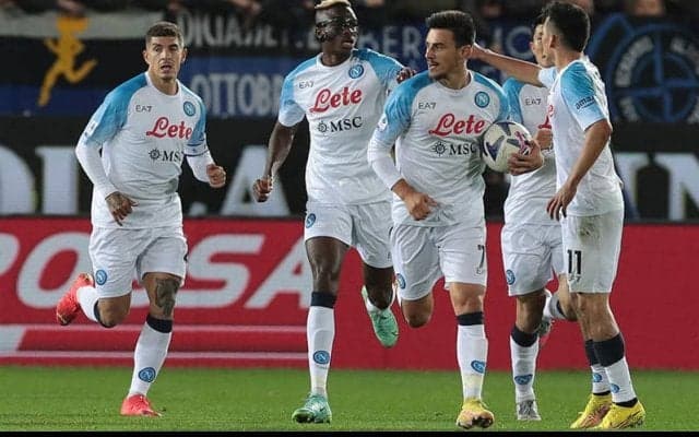 クワラツヘリア負傷欠場ナポリ、代役のエルマス弾で2位アタランタに逆転勝利《セリエA》