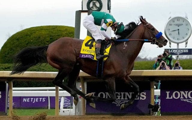 【BCクラシック】「6戦無敗、合計着差71馬身」怪物フライトラインが8馬身差の圧巻V　実況「セクレタリアト！」