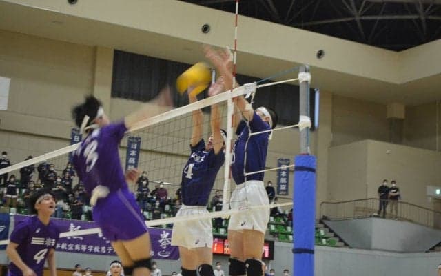 日本航空がアベック優勝で全国大会へ　春高バレー山梨予選