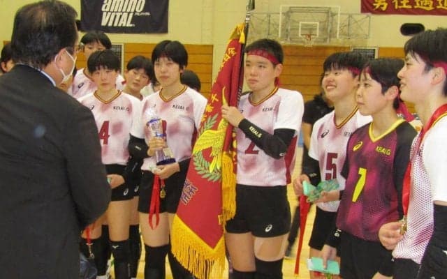 敬愛学園が夏の雪辱果たす　市船橋にフルセット勝ち　千葉県大会／春高バレー