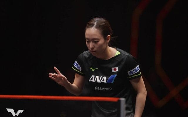 石川佳純 世界1位の孫穎莎にストレートで敗戦。日本女子は4強に残れず【卓球 WTTカップファイナルズ】