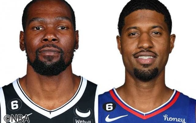NBA渡邊雄太のチームメイト、デュラントとジョージが週間MVP。共に前週、チームは3勝1敗