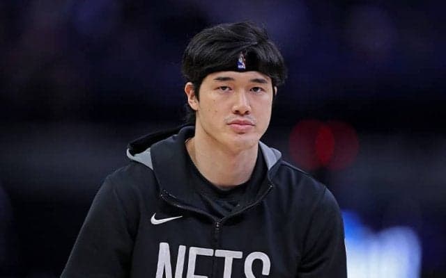 前半途中に負傷交代した渡邊雄太「ただの捻挫なのでしっかり治してまたすぐコートに」