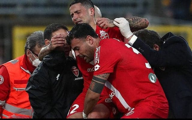 モンツァに痛手…センシが足首骨折で長期離脱…