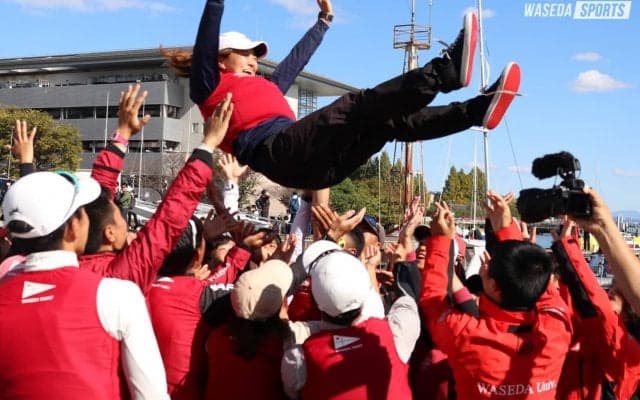 全員で分かち合った喜び！　インカレ３連覇達成！　