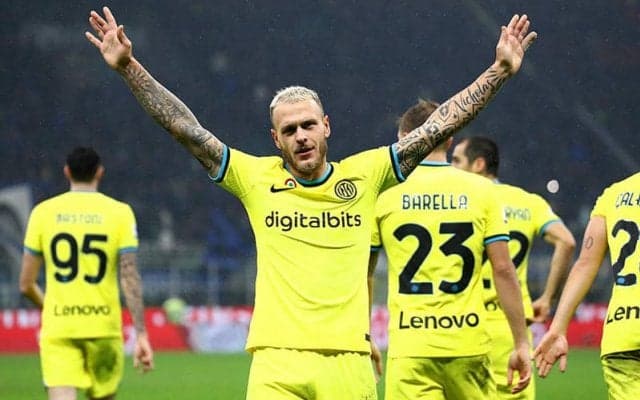 インテル、ディマルコ2発など好調ボローニャに6発圧勝《セリエA》