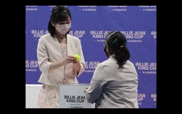  佳子さま BJK抽選会に登壇 