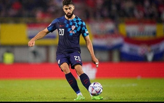 クロアチア代表に痛手か…ライプツィヒMFグヴァルディオルが鼻を骨折