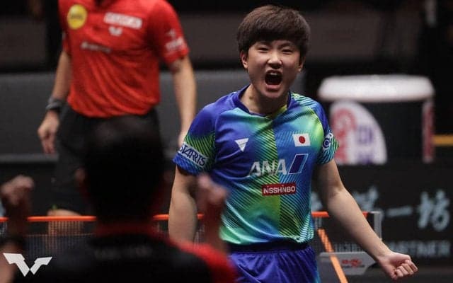 圧倒！張本智和がV王手 驚異の全試合ストレート勝利で決勝進出【卓球 WTTカップファイナルズ】