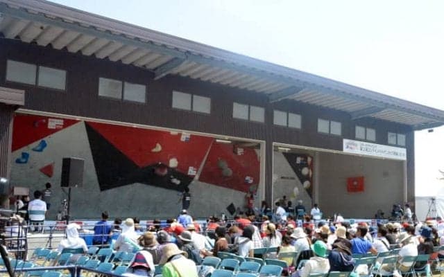 スポーツクライミングの第5回コンバインドジャパンカップが11月に愛媛・西条で開催