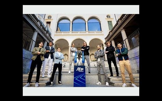  ATPファイナルズ 出場選手集合 