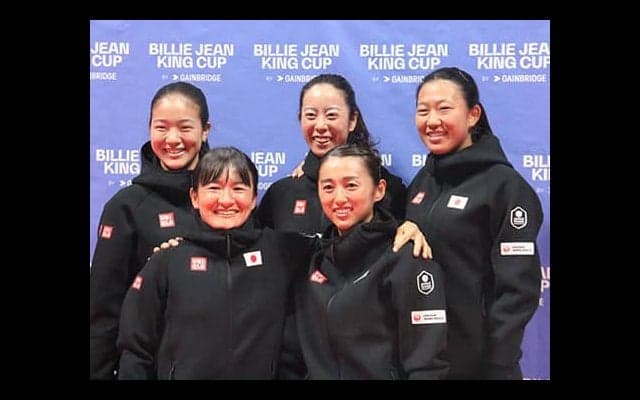  【速報中】BJK杯「日本vsウクライナ」2日目 