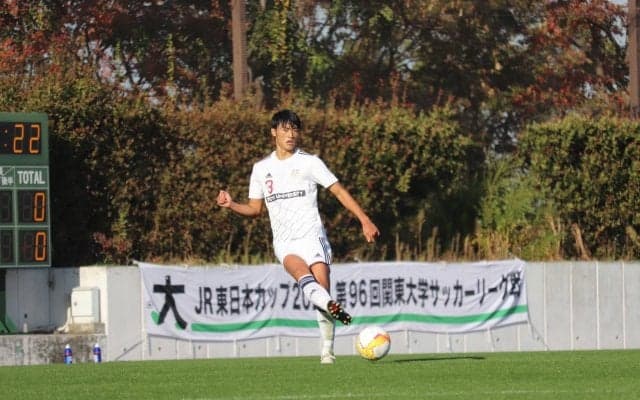 [男子サッカー] ＤＦ松田　Ｊ２水戸へ来季加入内定！