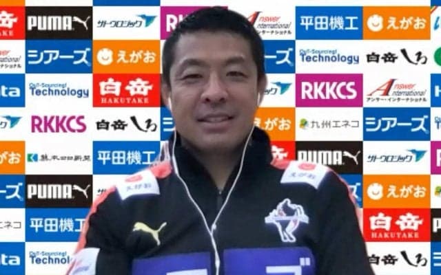 「凄く楽しみ」クラブ初のJ1へあと1つ、熊本の守護神・佐藤優也が京都とのPOへ意気込む「自分たちのサッカーを普段通りにやるだけ」