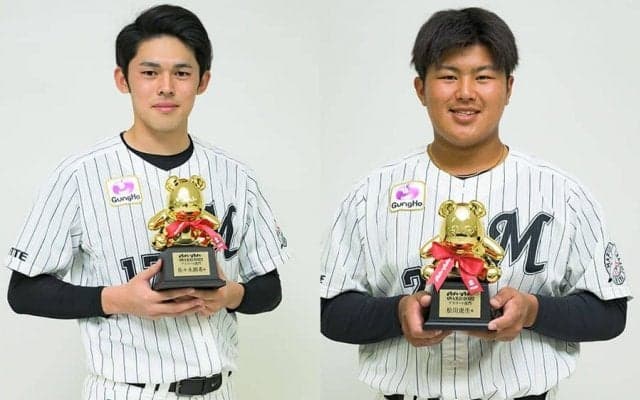 ロッテ佐々木朗希＆松川虎生が“anan賞”を受賞「女性誌への2人出演は史上初」