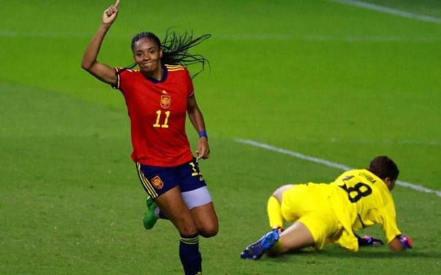 なでしこ戦控えるスペイン女子、若手主体でアルゼンチンに7-0の圧勝！U-20W杯戦士がハットトリック