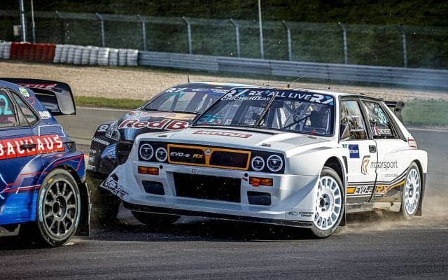 世界RXニュル：GCKモータースポーツのランチア・デルタEvo-e RXが実戦デビュー、来季は2台体制も視野に